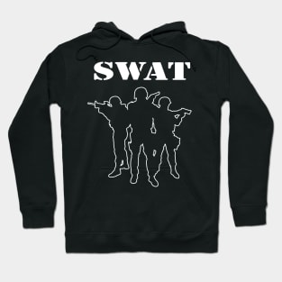 SWAT team in action Hoodie